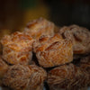 Morning Braid piled up in a bakery.