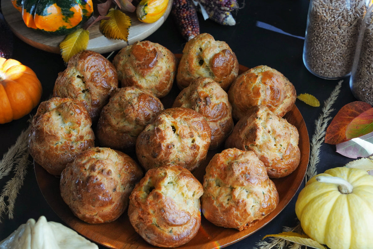 Manchego & Herbed Gougères Box