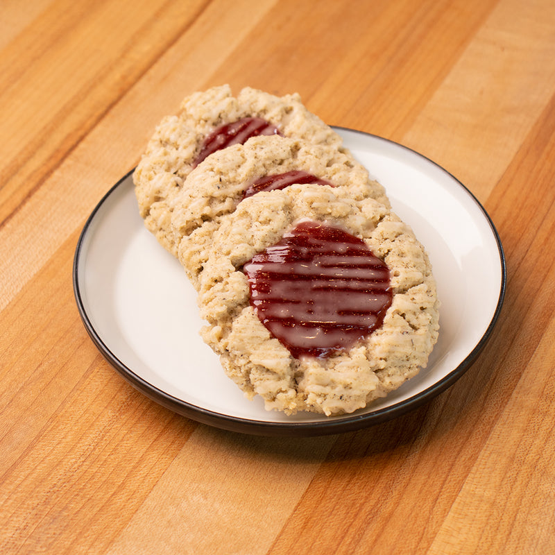 Lemon Strawberry Thumbprint