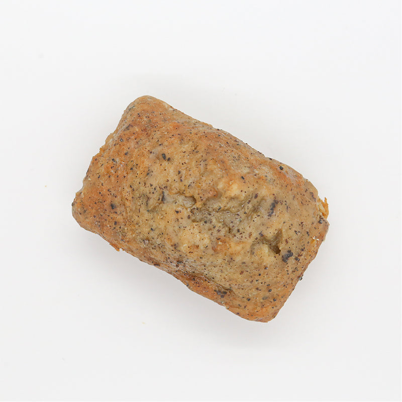 Earl Grey Tea Cake on a white background.